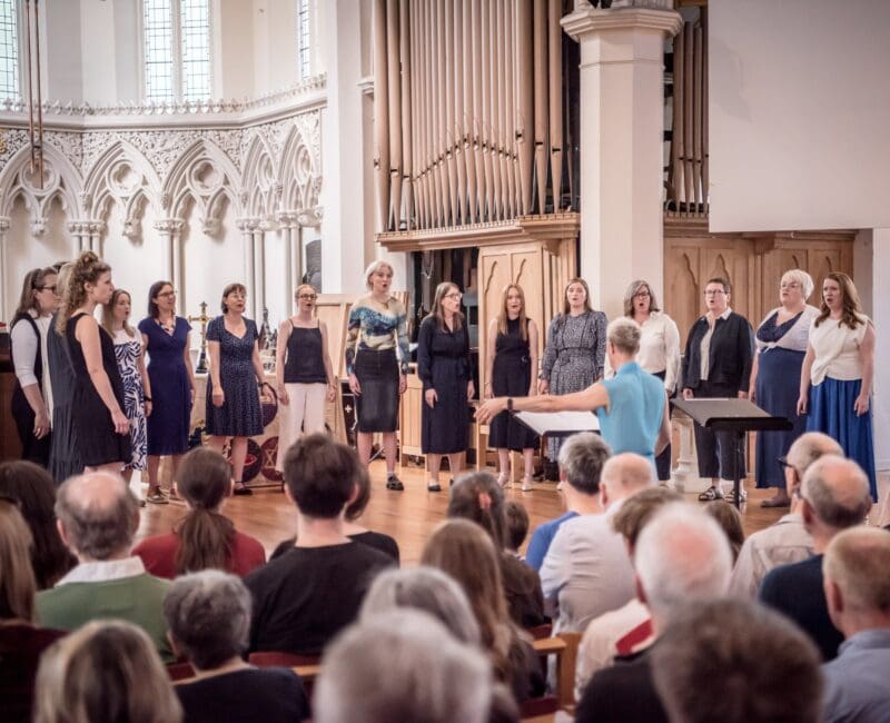 Finsbury Park Choir singing
