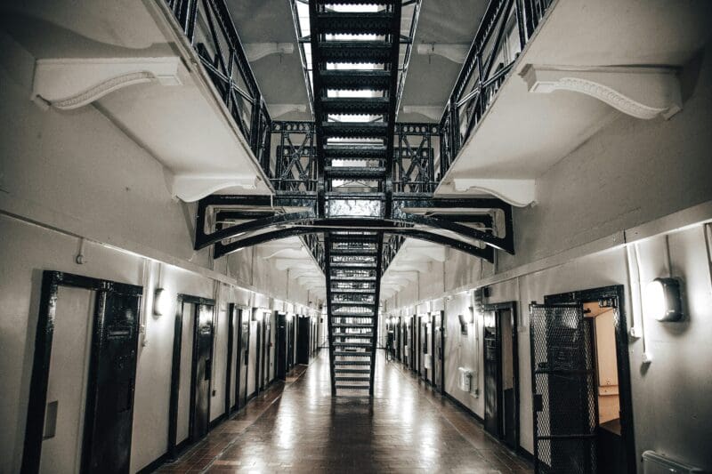 Picture of empty prison